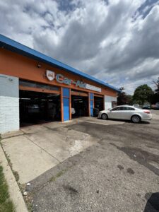 Car Aid Southfield original shop exterior and service area